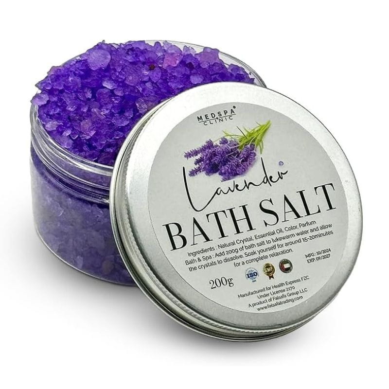 1 MEDSPA Lavender Bath Salt 3KG – Body & Foot Spa - Image 1