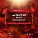 MEDSPA Aker Fassi Soap 500ml - Natural Hammam Cleansing & Exfoliating Body Scrub - Image 6