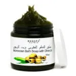 MEDSPA Moroccan Olive Oil Soap 500g - 100% Natural Hammam Moisturizing & Exfoliating Body Scrub