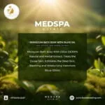 MEDSPA Moroccan Olive Oil Soap 500g - 100% Natural Hammam Moisturizing & Exfoliating Body Scrub - Image 6