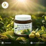 MEDSPA Moroccan Olive Oil Soap 500g - 100% Natural Hammam Moisturizing & Exfoliating Body Scrub - Image 3