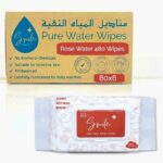 SMILEPLUS Rose Water Baby Wipes 480ct (Pack of 6) - Hypoallergenic for Baby & Adult Sensitive Skin - Image 5
