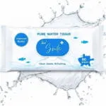 SMILEPLUS Pure Water Baby Wipes 80ct - Fragrance Free, Hypoallergenic for Newborn & Sensitive Skin - Image 2
